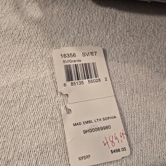 Coach 2011 NWT NEW Sophia Leather Gathered Taupe Satchel Shoulder Bag & Dust Bag - Picture 5 of 14